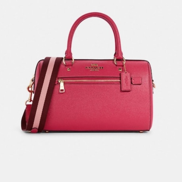COPY - 🆕 COACH | Signature Pink Rowan Satchel RETAILS 315 - Picture 8 of 16